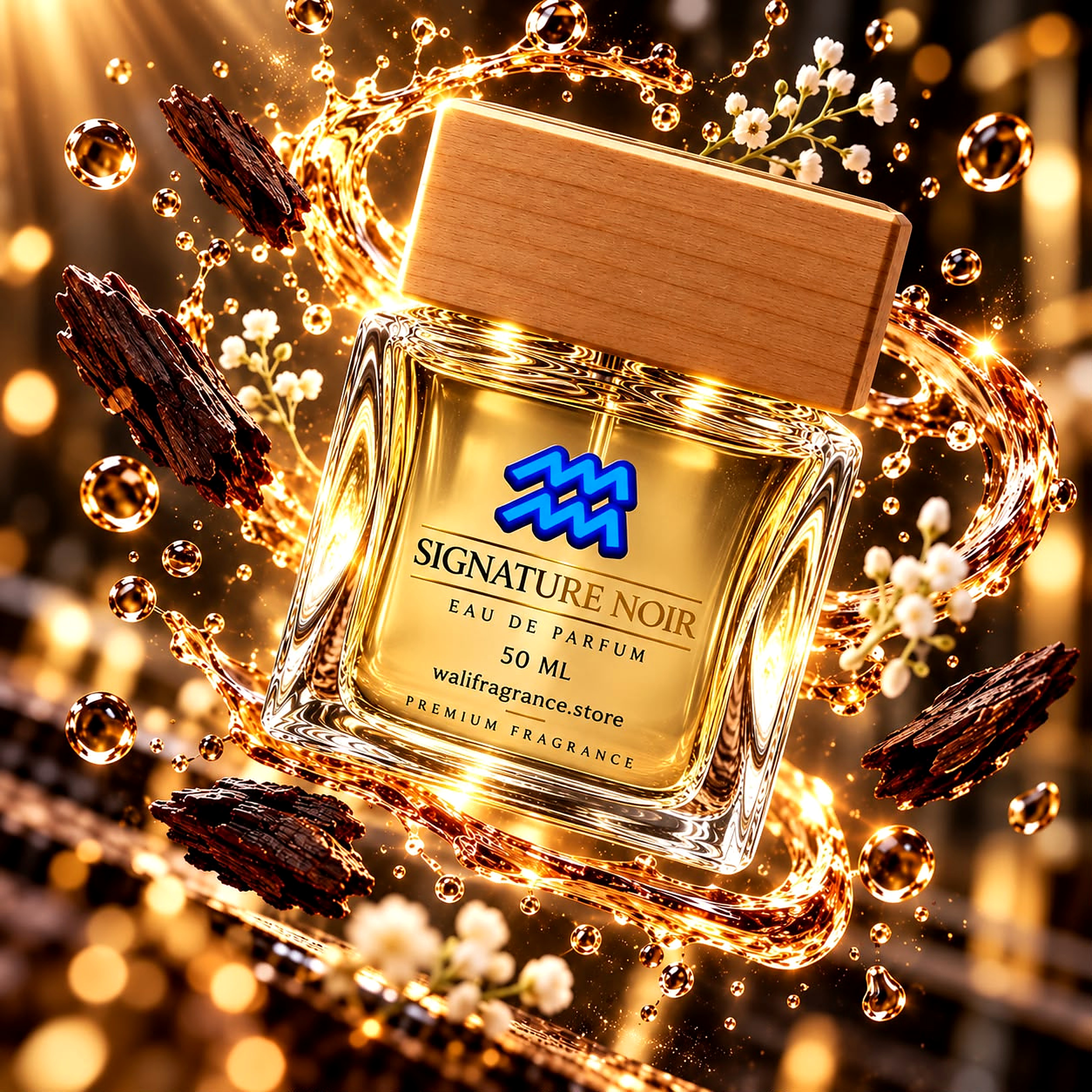 Signature Noir perfume bottle